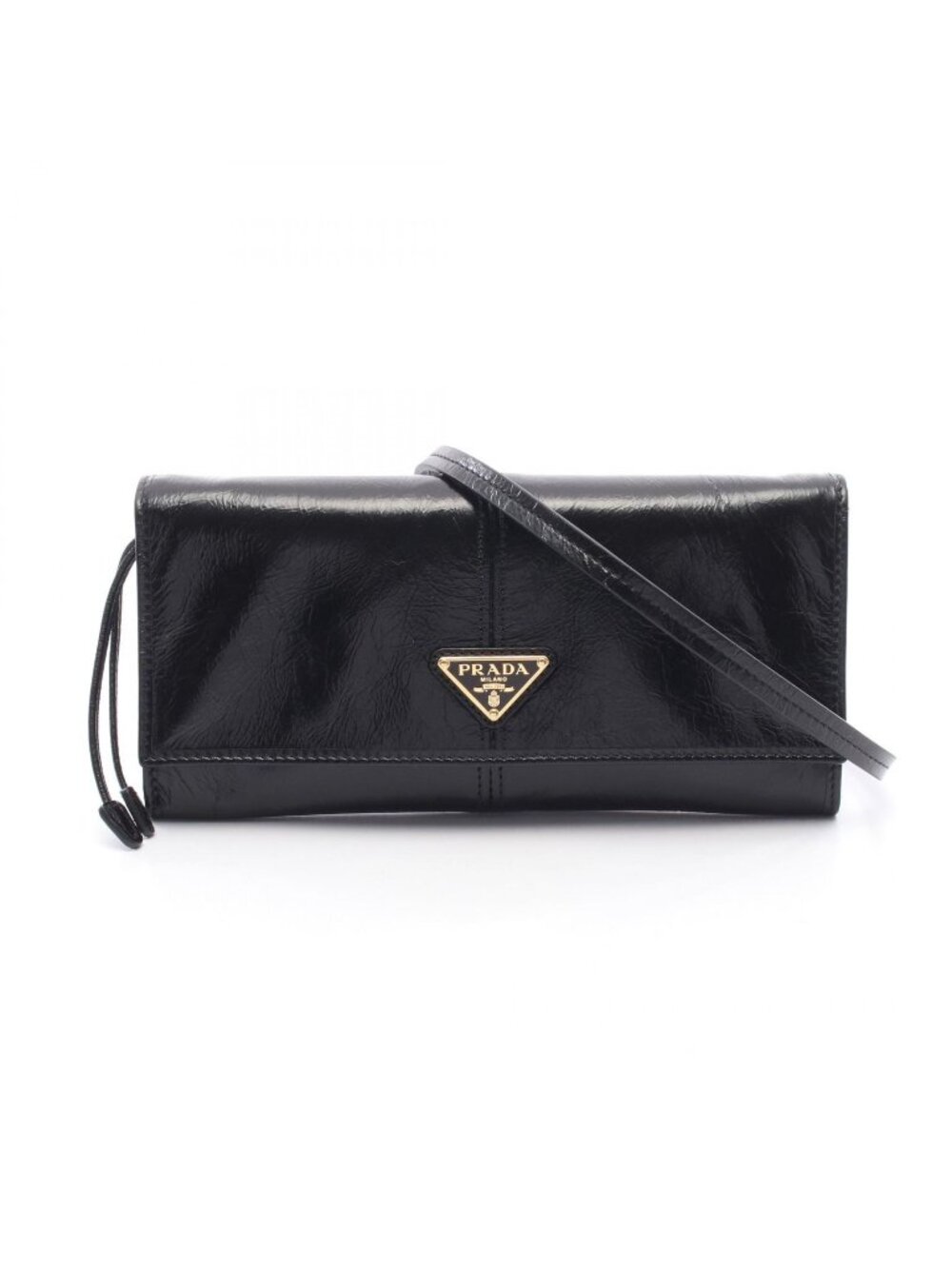 Prada Shoulder Bag Black Leather - Picture 1 of 4